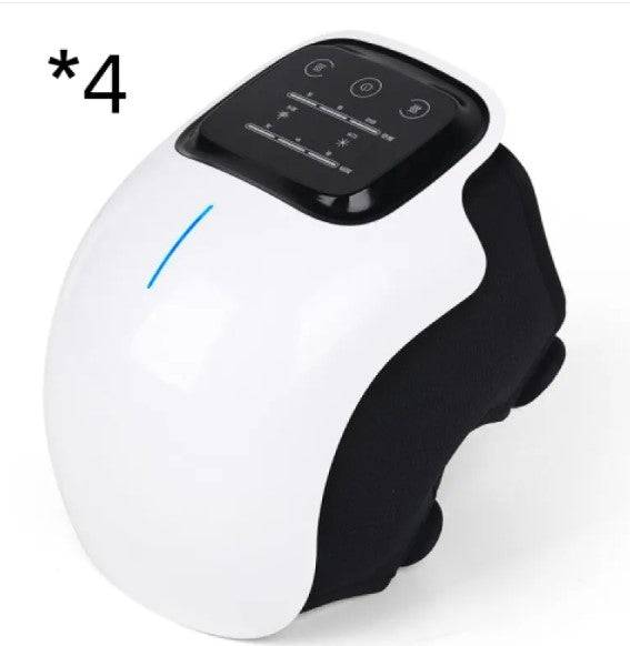Nehwei enterprise electric knee massager with adjustable straps and control panel for soothing pain relief and improved circulation.