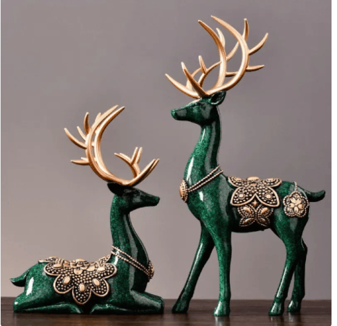 Nehwei enterprise deer living room decoration sculpture featuring a detailed deer figure for stylish interior decor