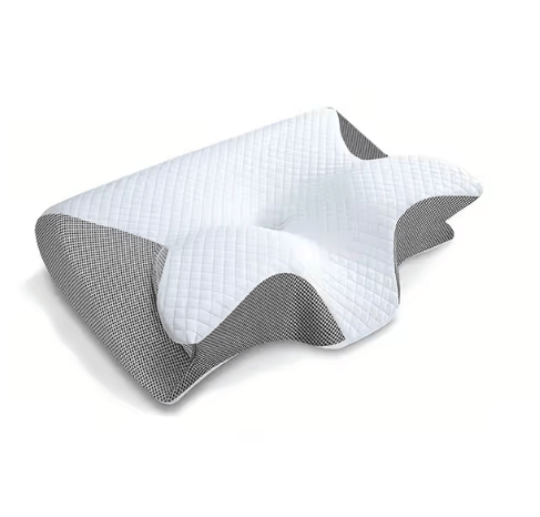 Nehwei Enterprise cervical support pillow with ergonomic design for neck comfort and proper spinal alignment.