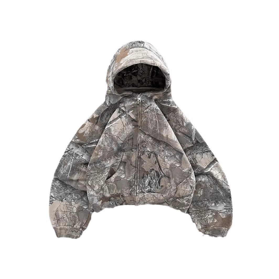Urban camo retro hoodie by Nehwei Enterprise featuring a stylish camouflage pattern and a comfortable, casual fit.