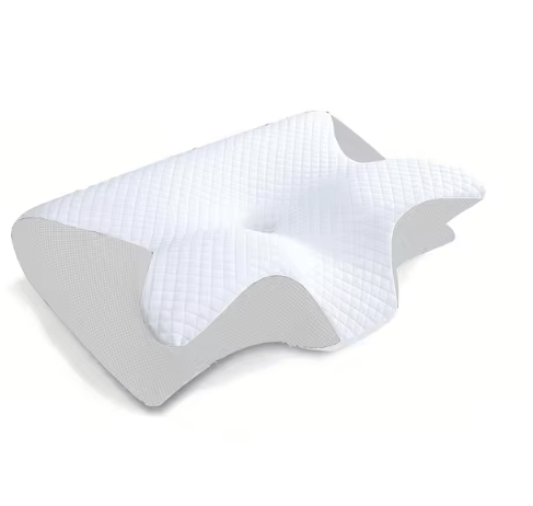 Nehwei Enterprise cervical support pillow with ergonomic design for neck comfort and proper spinal alignment.