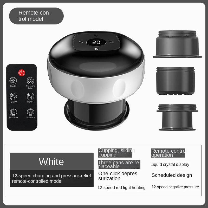 eprolo smart vacuum cupping and Gua Sha device with electric heating, breathable design, and massage therapy features.