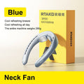 Eprolo leafless neck-hanging personal mini fan with USB charging, portable and lightweight for hands-free cooling.