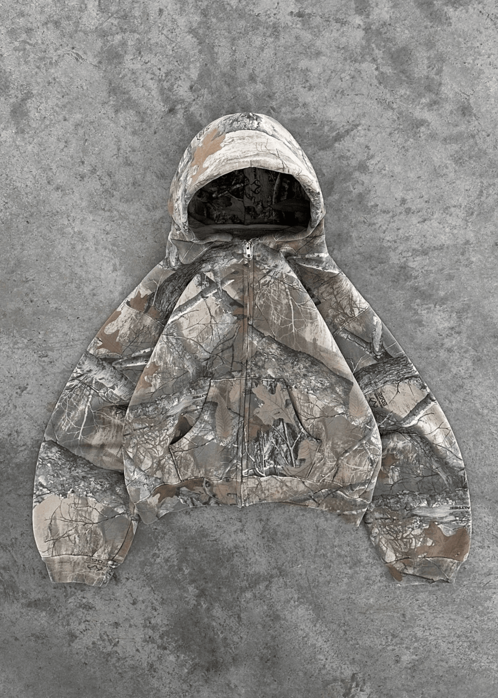 Urban camo retro hoodie by Nehwei Enterprise, featuring a stylish camouflage pattern and comfortable fit.
