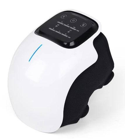 Nehwei Enterprise electric knee massager with adjustable straps and heat function, designed to soothe knee pain and improve circulation.