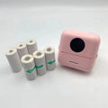 Nehwei enterprise mini portable printer with HD inkless label printing, high-resolution photos, text, labels, and sticky notes.