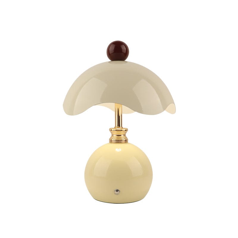 Shell-shaped table lamp by eprolo, minimalist bedroom night light with elegant design, perfect for bedside or wedding gift.