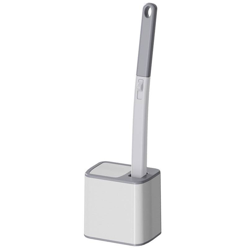 Eprolo disposable toilet brush set with antibacterial replaceable brush head, designed for deep cleaning without dead corners in bathrooms.