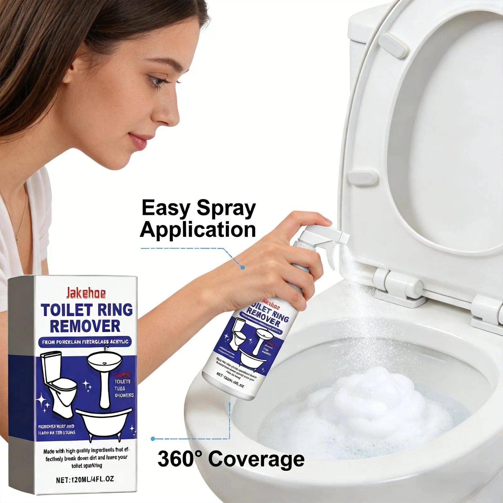 Nehwei enterprise toilet foam cleaner removing urinary scale, eliminating odors, restoring shine, and descaling toilet surfaces.