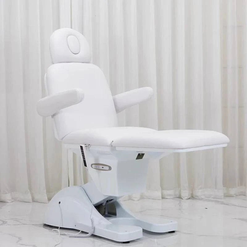 Luxury professional electric massage table by Nehwei Enterprise, featuring modern design and multifunctional esthetic furniture for spa use.