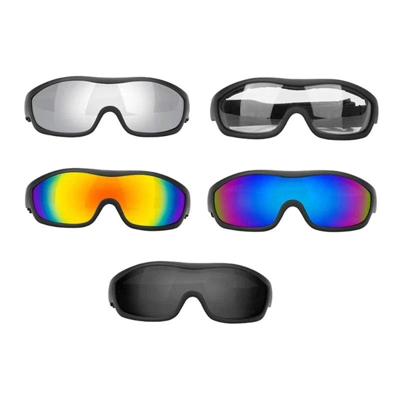 Nehwei enterprise motorcycle electric bike riding goggles with clear anti-UV lenses and comfortable fit for cycling and motorbiking.