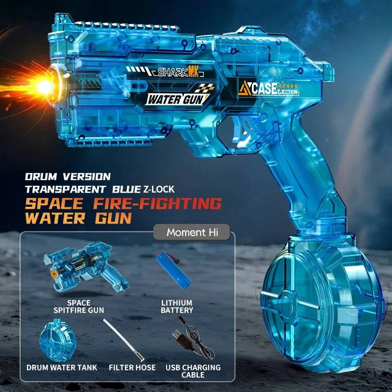 Nehwei enterprise electric water gun for adults and kids, powerful automatic water blaster for outdoor summer beach fun.