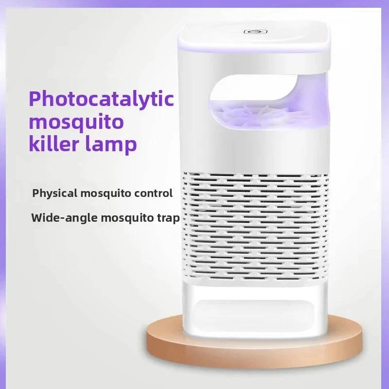 Nehwei electronic mosquito killer lamp with LED light trap, USB-powered fly and bug repeller, ultra-quiet for home use