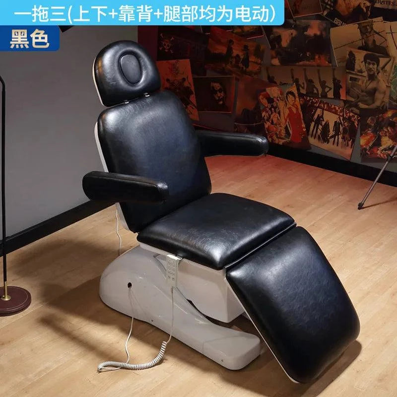Luxury Nehwei enterprise electric massage table with adjustable headrest and padded surface for professional beauty and therapy treatments.