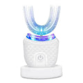 Nehwei U-shaped electric toothbrush with 360-degree automatic cleaning, designed for comprehensive dental care and oral hygiene.