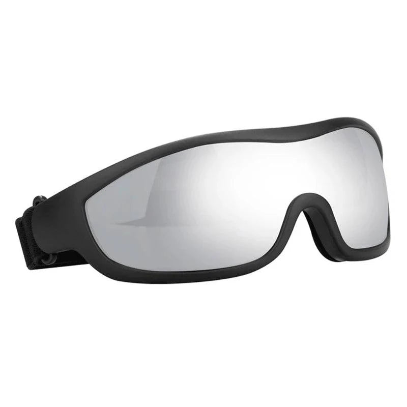 Nehwei enterprise motorcycle electric bike riding goggles with clear anti-UV lenses, comfortable eyewear for cycling and motorbiking.