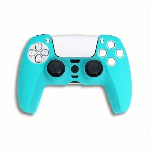Nehwei enterprise PS5 controller skin, anti-slip silicone sleeve with handle grip, dustproof protective cover for Playstation gaming controller