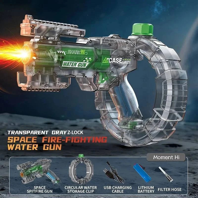 Nehwei Enterprise electric water gun for adults, powerful squirt water blaster, outdoor beach toy for kids and boys