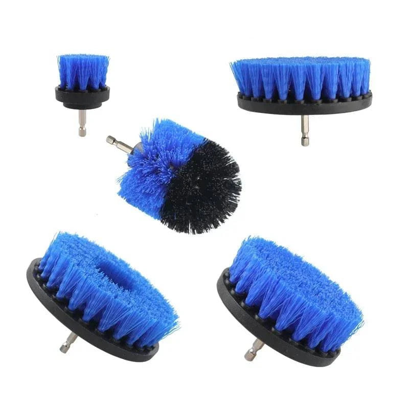 Nehwei enterprise 4-inch soft drill brush attachment for cleaning carpets, leather, upholstery, glass, car tires, and electric scrubbers.