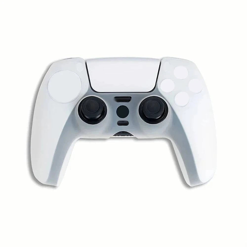 Nehwei PS5 controller skin with anti-slip silicone sleeve, protective handle cover, dustproof for PlayStation 5 gaming controller.