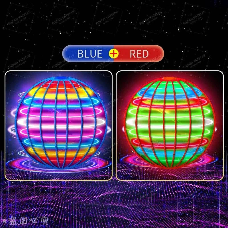 Nehwei Enterprise 2026 AI Flying Orb Ball toy with galaxy design, hovering, spinning, and boomerang features for fun and entertainment.