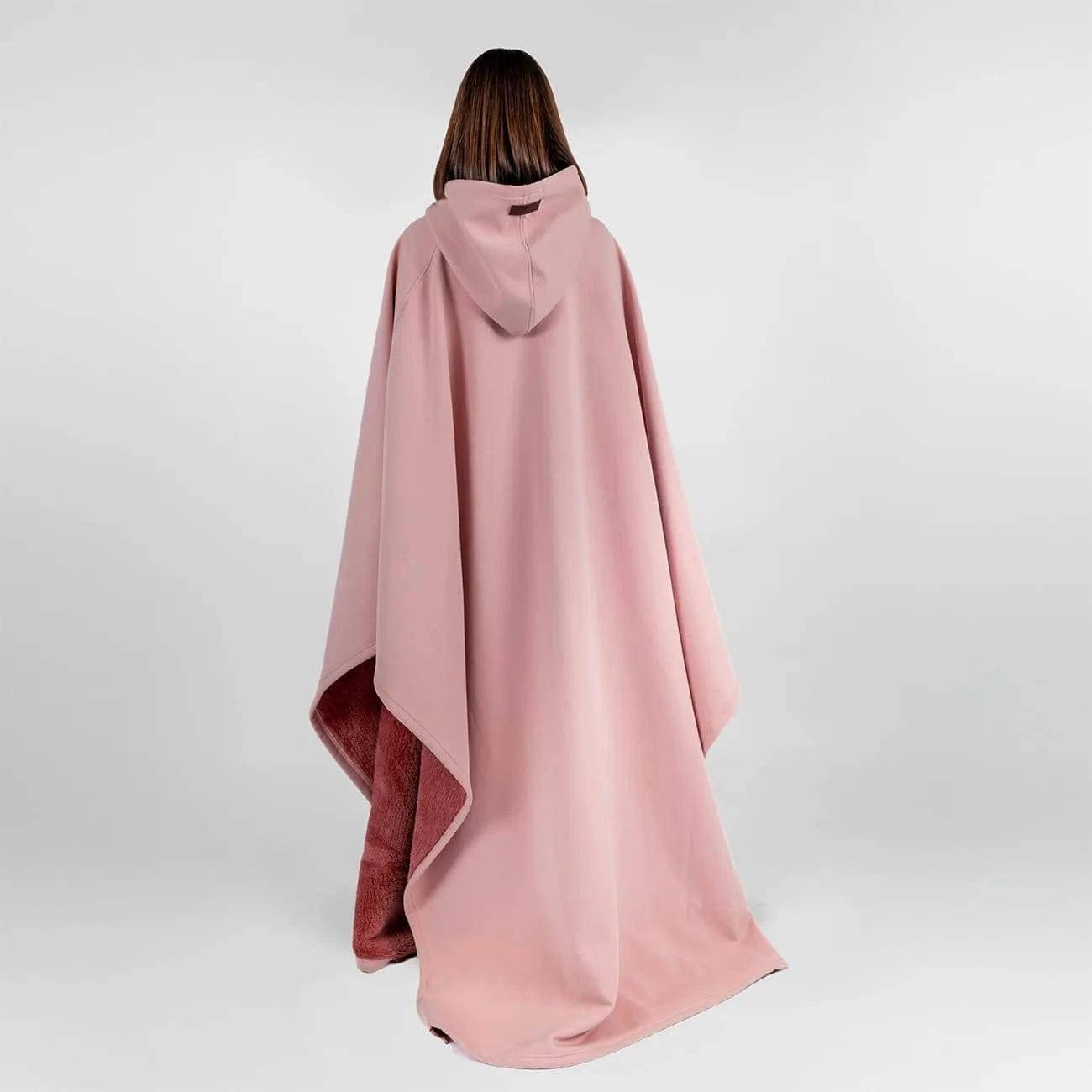 Nehwei enterprise Eden unisex oversized hoodie with faux fur lining, lightweight, super warm winter cloak, cozy and soft.