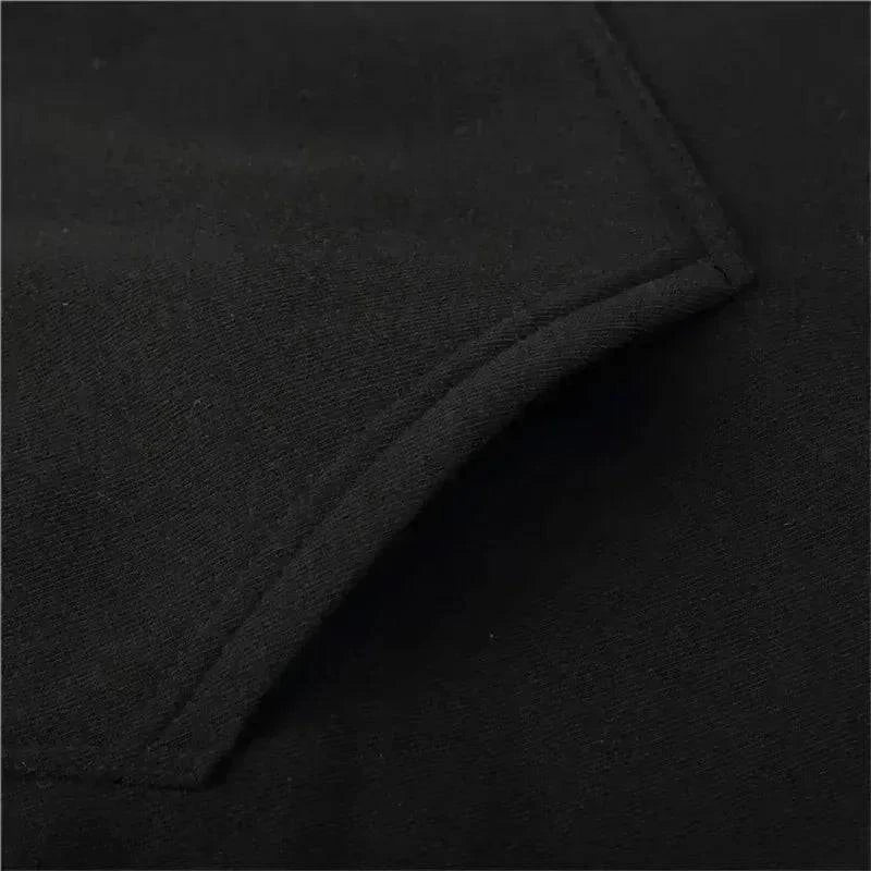 Men's oversized fleece hoodie by Nehwei enterprise, windproof and warm 100% cotton for autumn winter outdoor wear.