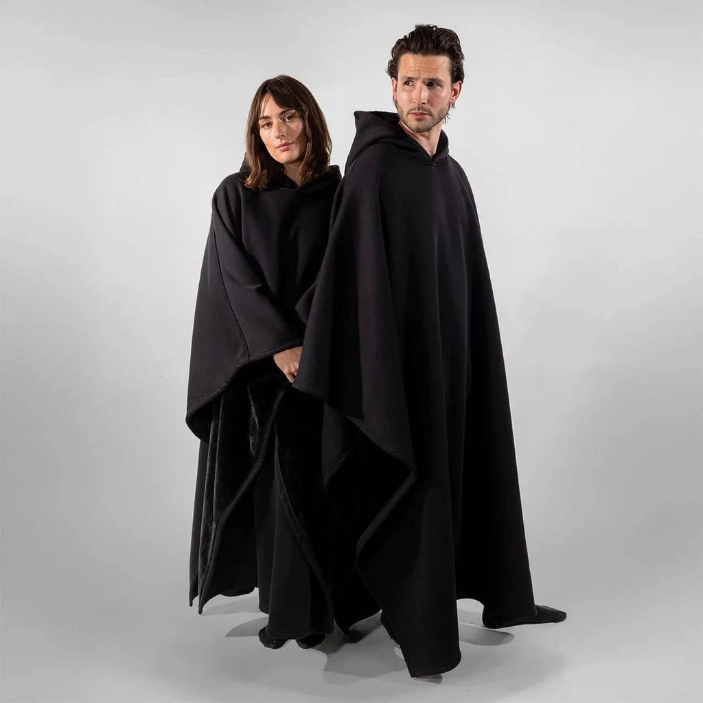 Unisex Eden hoodie by Nehwei enterprise, oversized cozy hoodie with faux fur lining, lightweight warm winter cloak, perfect for cold weather.