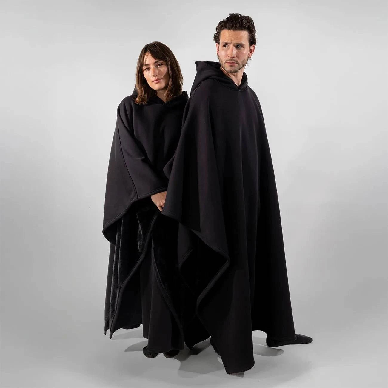 Unisex Eden hoodie by Nehwei enterprise, oversized cozy hoodie with faux fur lining, lightweight warm winter cloak, perfect for cold weather.