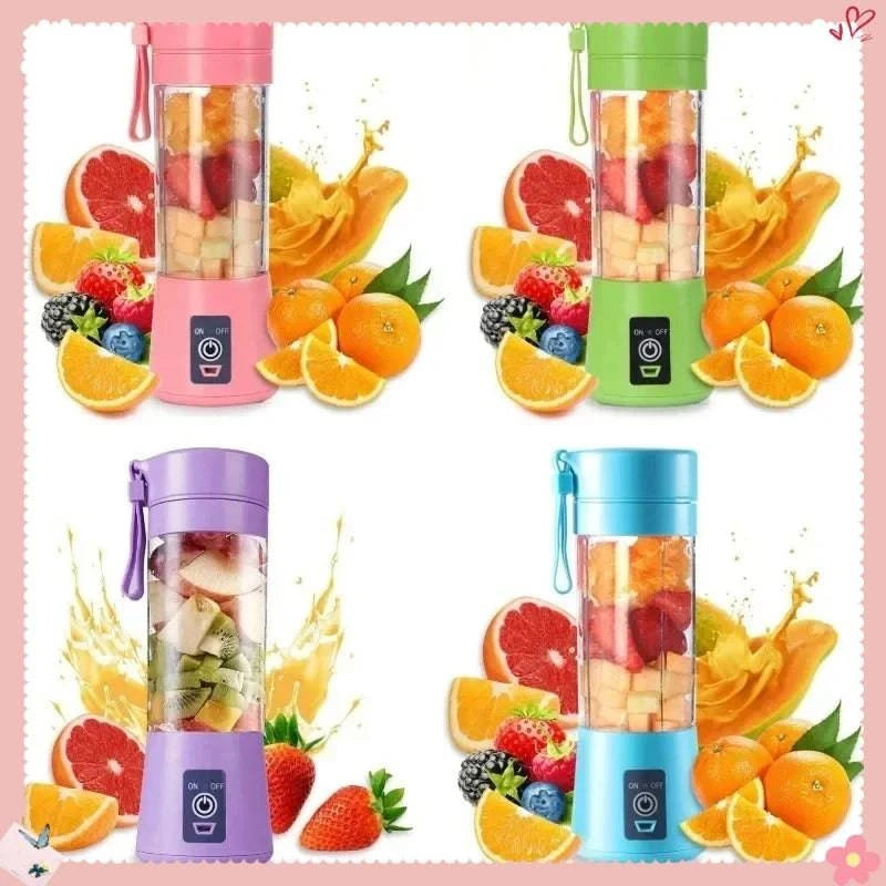 Portable Nehwei handheld rechargeable blender with mini cup for smoothies and milkshakes, ideal for travel and on-the-go use.
