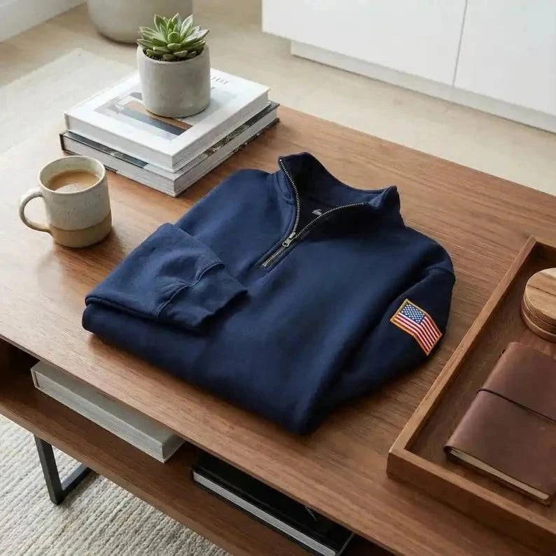 Nehwei enterprise men's round neck knitted oversized sweater with gothic embroidery, full sleeves, perfect for street and casual wear
