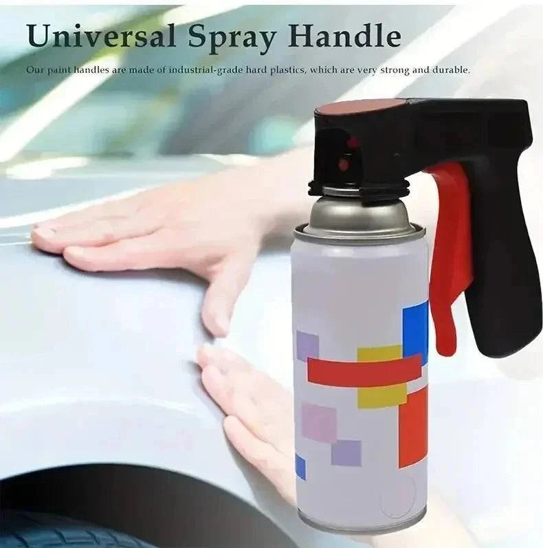 Nehwei enterprise portable handheld spray gun for furniture, walls, latex, and automotive coatings, with a steel body and ergonomic design.