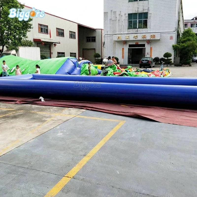Inflatable adult water swimming pool by Nehwei Enterprise, featuring a fun game design and spacious outdoor pool for summer use.