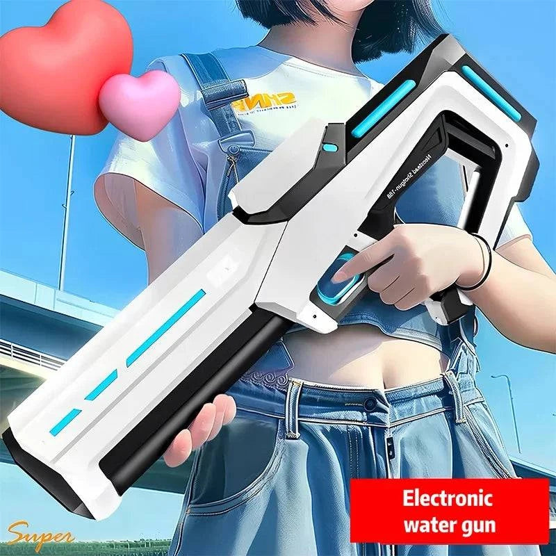 Nehwei enterprise electric water gun for adults, powerful automatic squirt water blaster, summer outdoor beach toy for kids