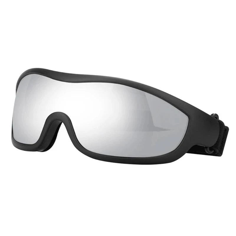Nehwei enterprise motorcycle electric bike riding goggles with clear anti-UV lenses, comfortable fit, ideal for cycling and motorbiking.