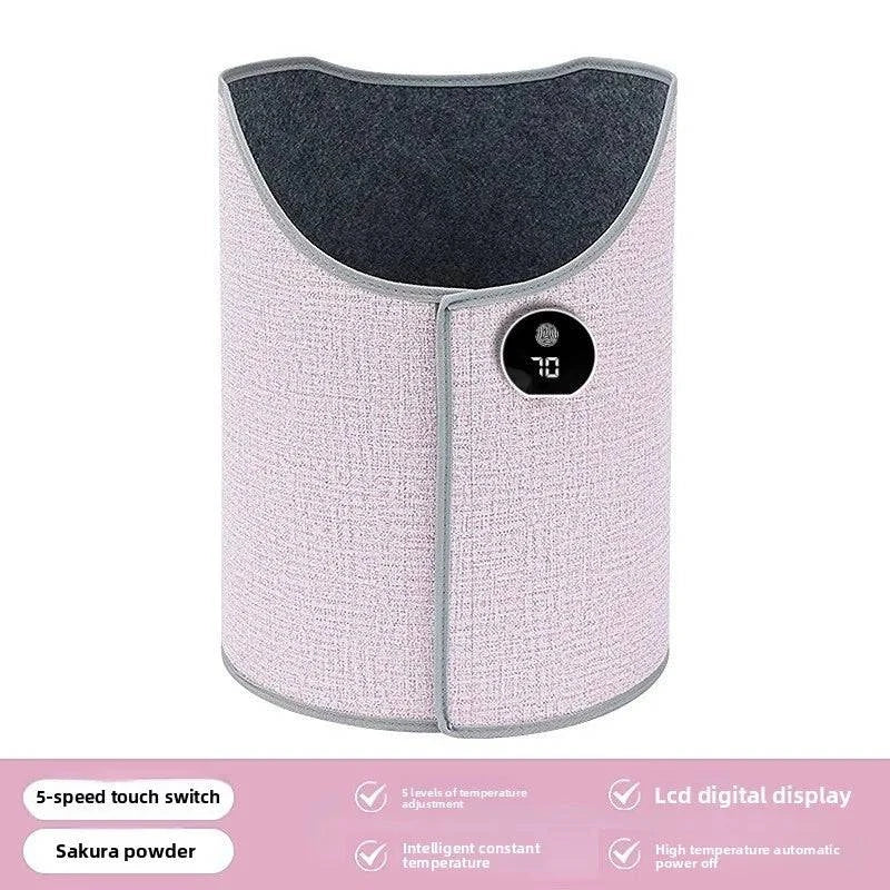 Silent foldable leg warmer pro by Nehwei enterprise, an under desk electric foot heater with thermostat and auto shut off.