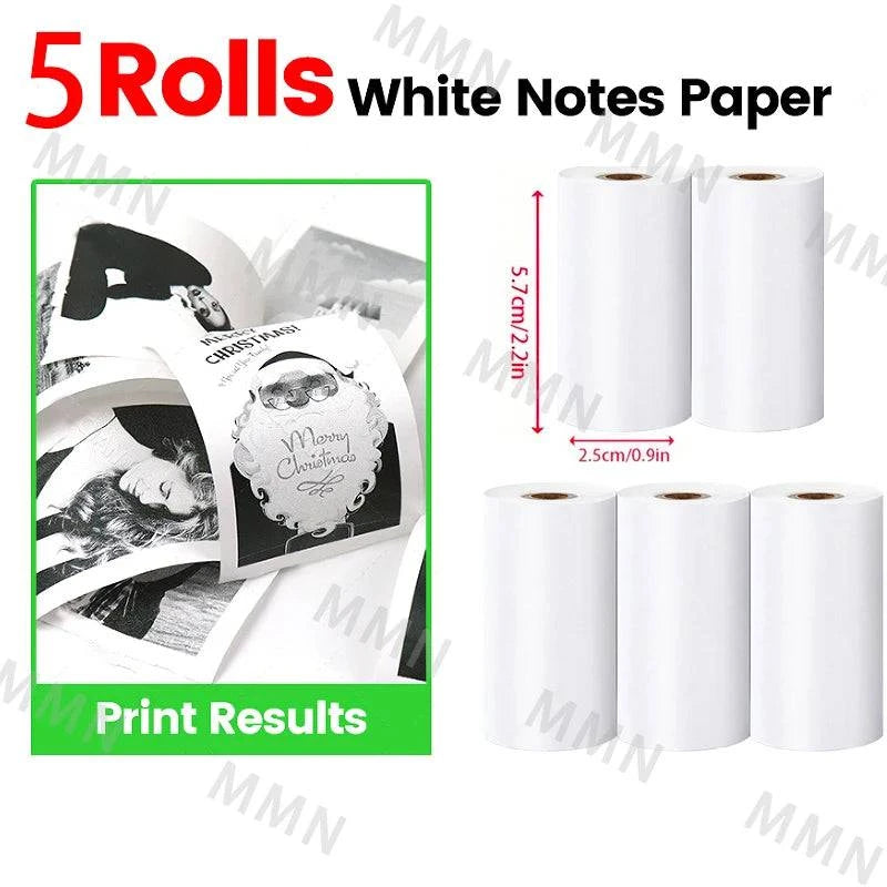 Nehwei enterprise MINI Print portable thermal printer with wireless Bluetooth, 58mm photo and label printing for Android and iOS devices.