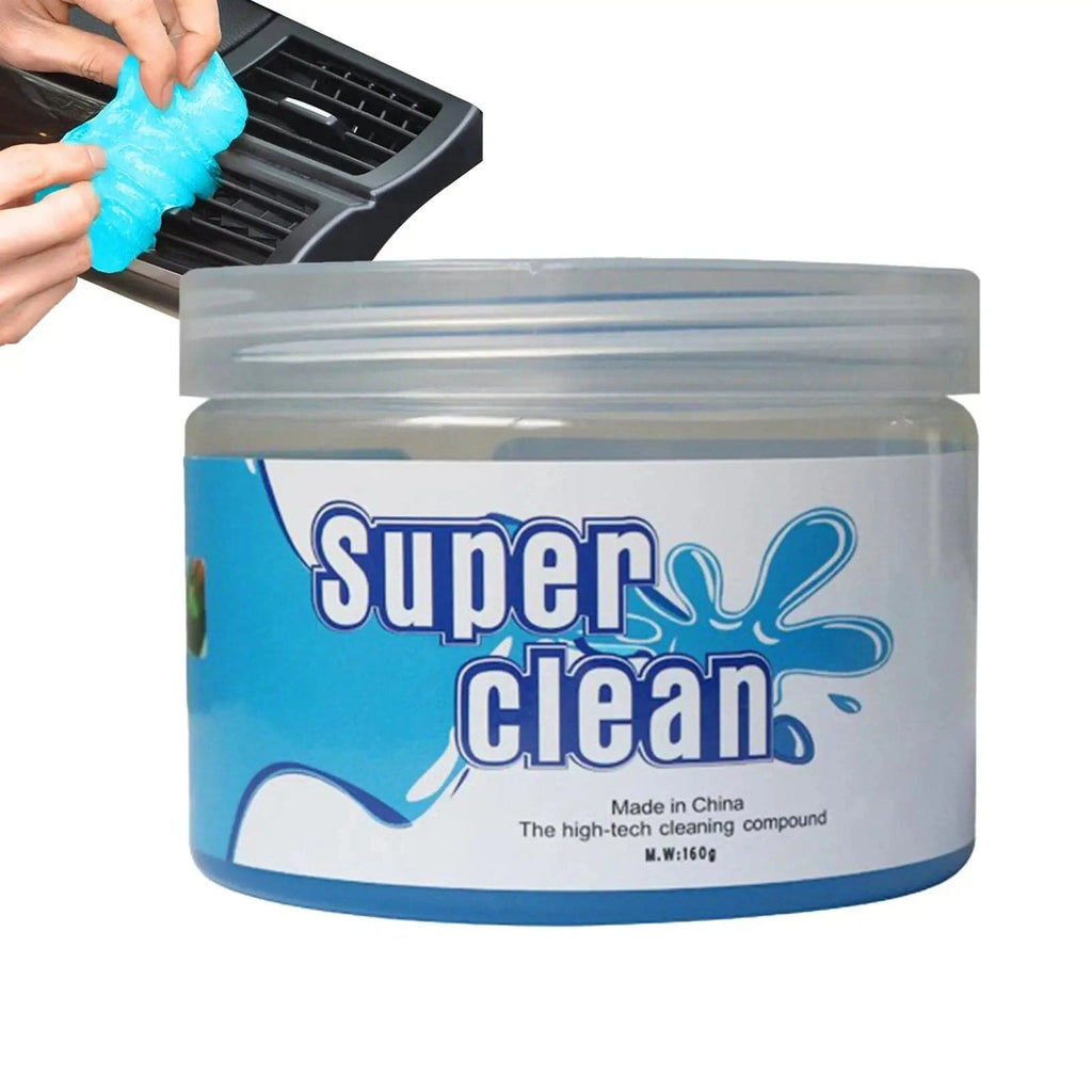 Nehwei enterprise car dust cleaning gel in soft rubber form cleaning air vents, dashboard, and keyboard gaps for odor absorption.