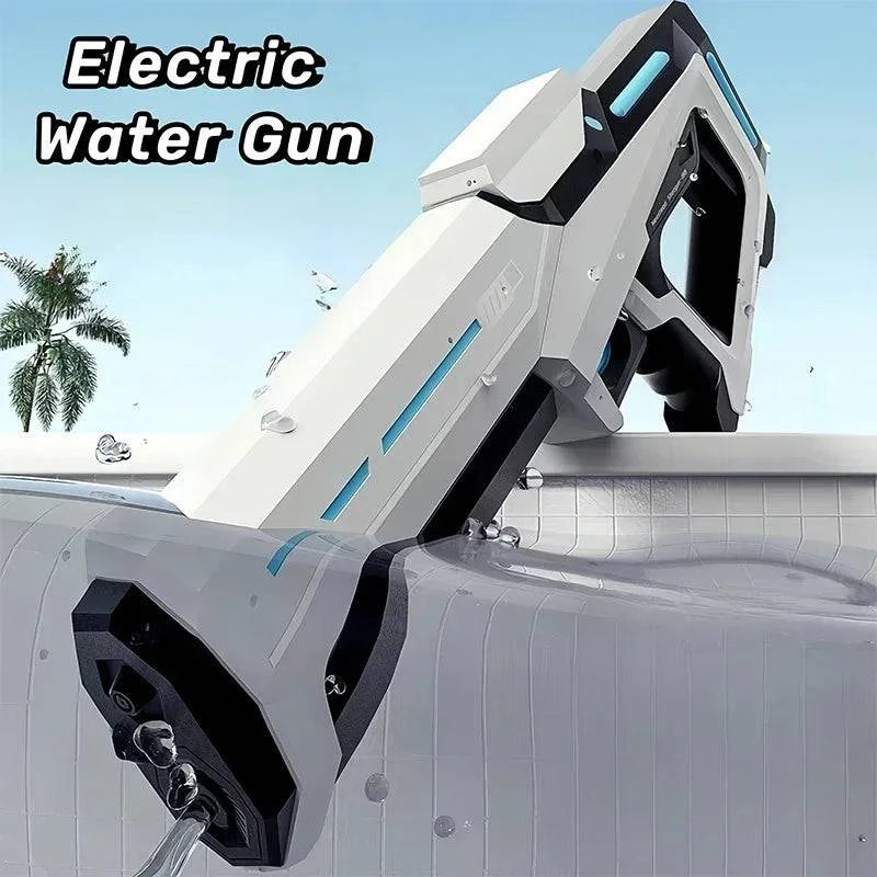 Nehwei enterprise electric water gun for adults, powerful automatic squirt water blaster, ideal for summer beach outdoor fun.