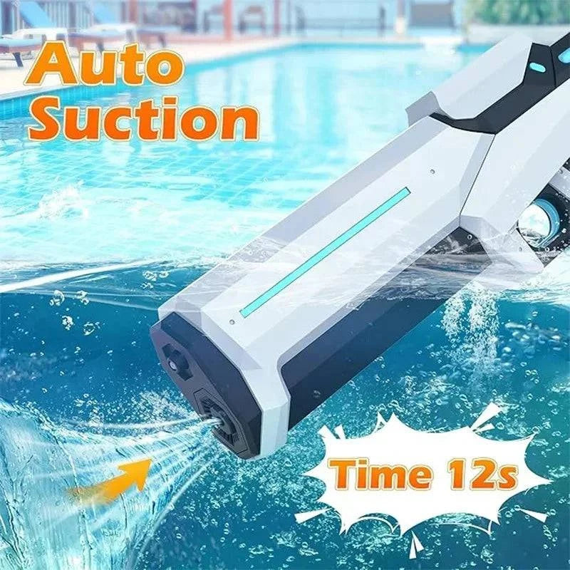 Nehwei enterprise electric water gun for adults and kids, powerful automatic water blaster for outdoor beach fun and summer play.