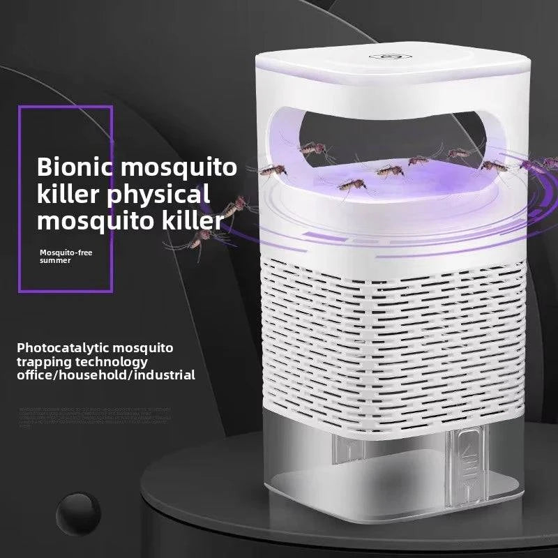 Nehwei electronic mosquito killer lamp with LED light trap, USB-powered fly and bug repeller, ultra-quiet for home use