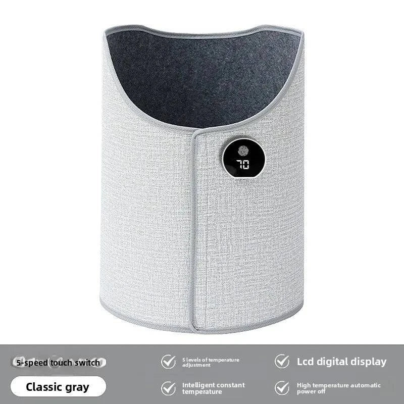 Nehwei Silent Foldable Leg Warmer Pro electric foot heater with thermostat, auto shut off, designed for office and home use.