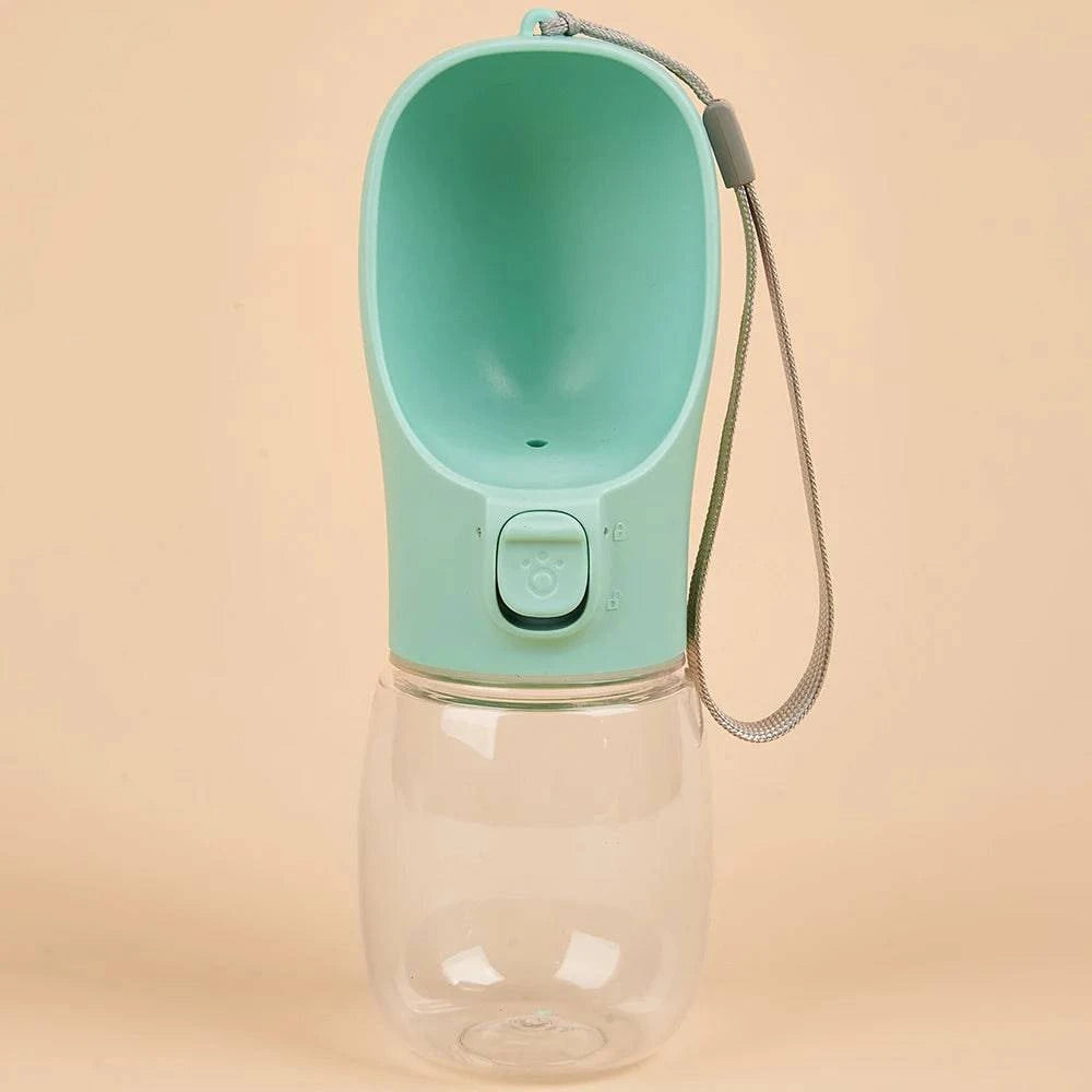 Nehwei enterprise portable dog water bottle for small and large dogs, leak-proof pet cup for outdoor travel and hydration.
