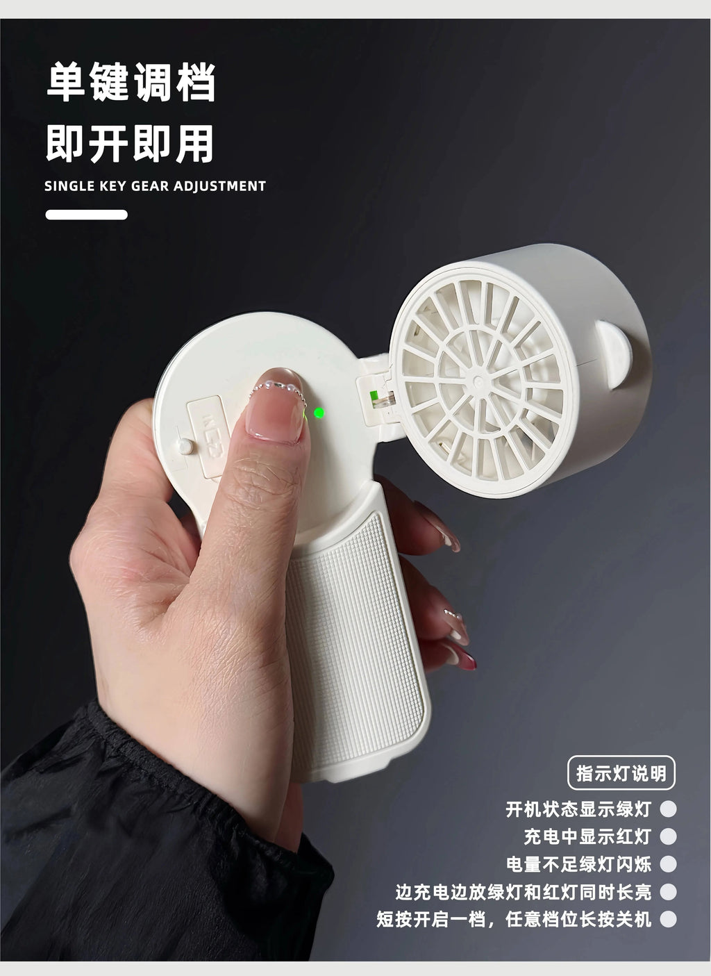 Nehwei Enterprise 2-in-1 portable water bottle with built-in fan and mist spray, leakproof for outdoor sports and kids.