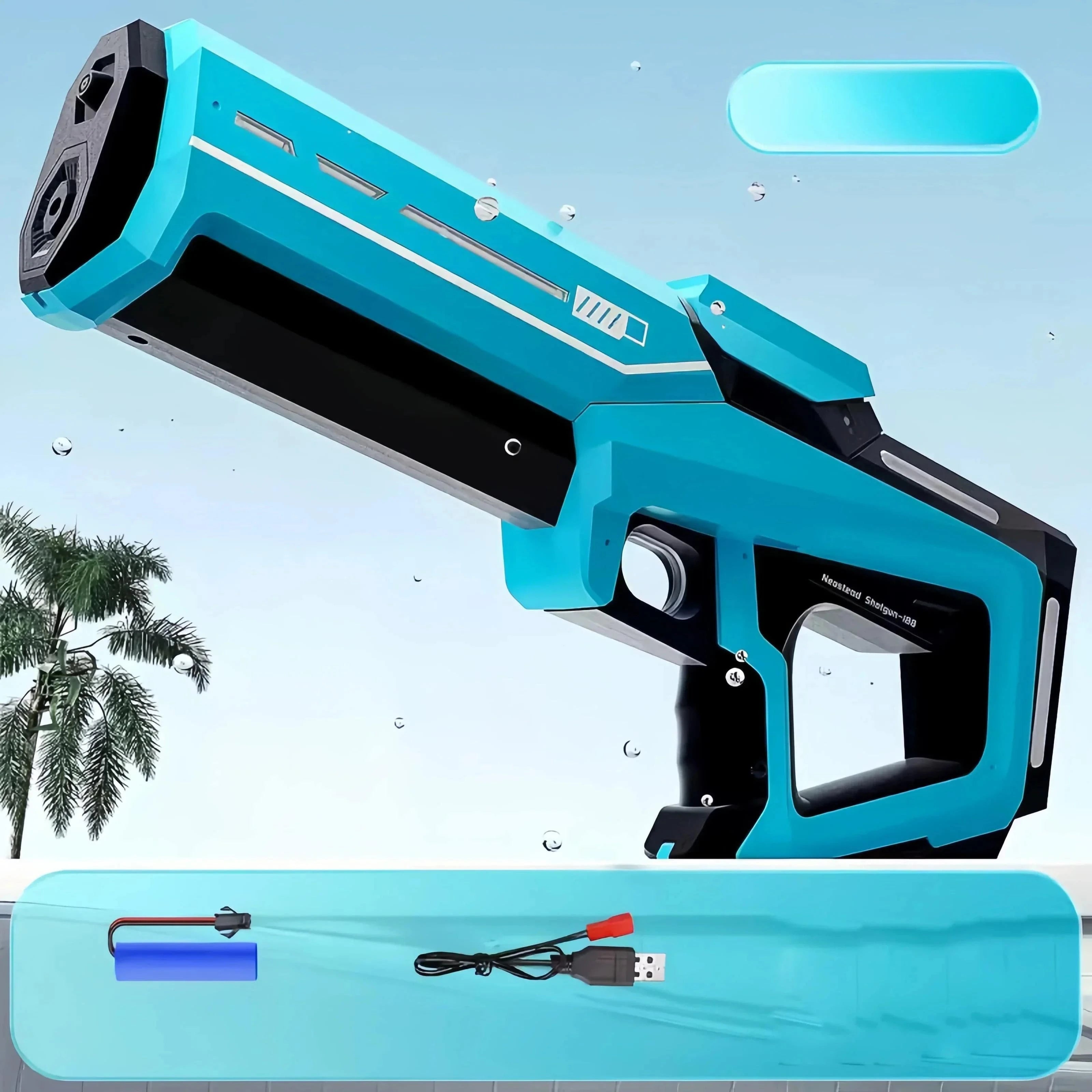 Nehwei enterprise electric water gun for adults, powerful automatic water blaster, outdoor beach toy, summer fun accessory