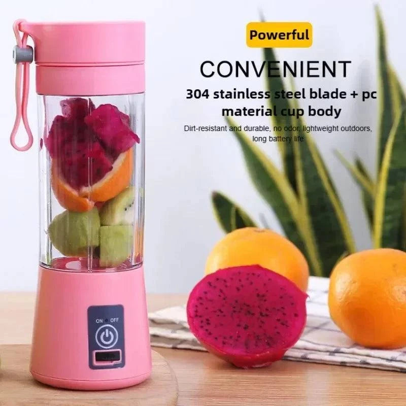 Portable Nehwei enterprise handheld mini fruit juicer and travel mixer for smoothies and milkshakes in a compact electric design.