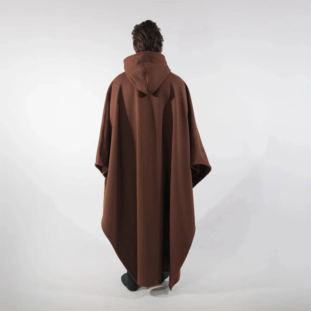 Unisex oversized Eden hoodie from Nehwei enterprise with faux fur lining, lightweight, super warm winter cloak in a cozy, ultra-soft design