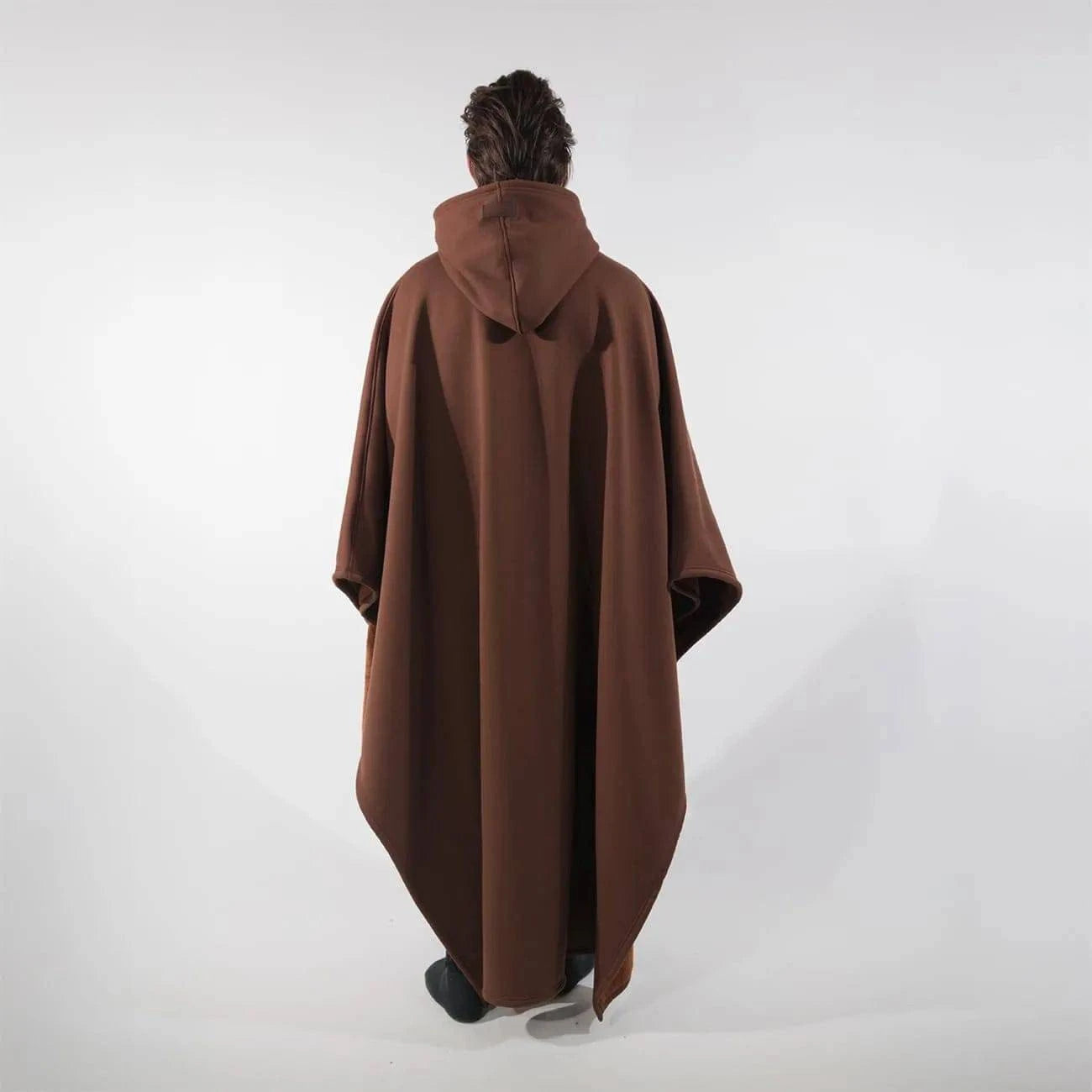 Unisex oversized Eden hoodie from Nehwei enterprise with faux fur lining, lightweight, super warm winter cloak in a cozy, ultra-soft design