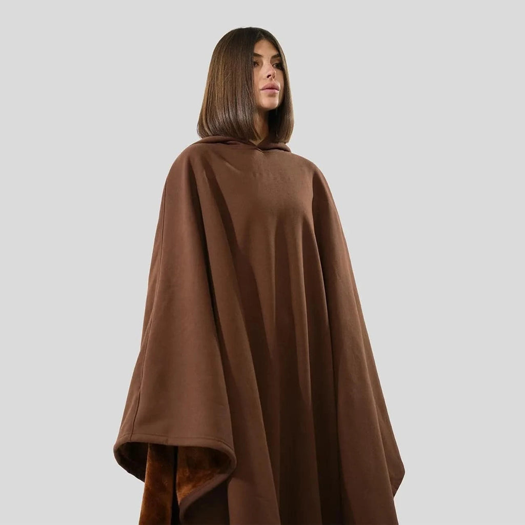 Unisex Eden Hoodie by Nehwei Enterprise, oversized lightweight hoodie with ultra-soft faux fur lining, perfect for winter warmth