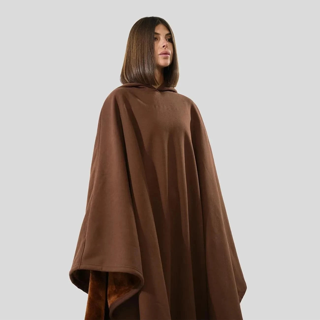Unisex Eden Hoodie by Nehwei Enterprise, oversized lightweight hoodie with ultra-soft faux fur lining, perfect for winter warmth